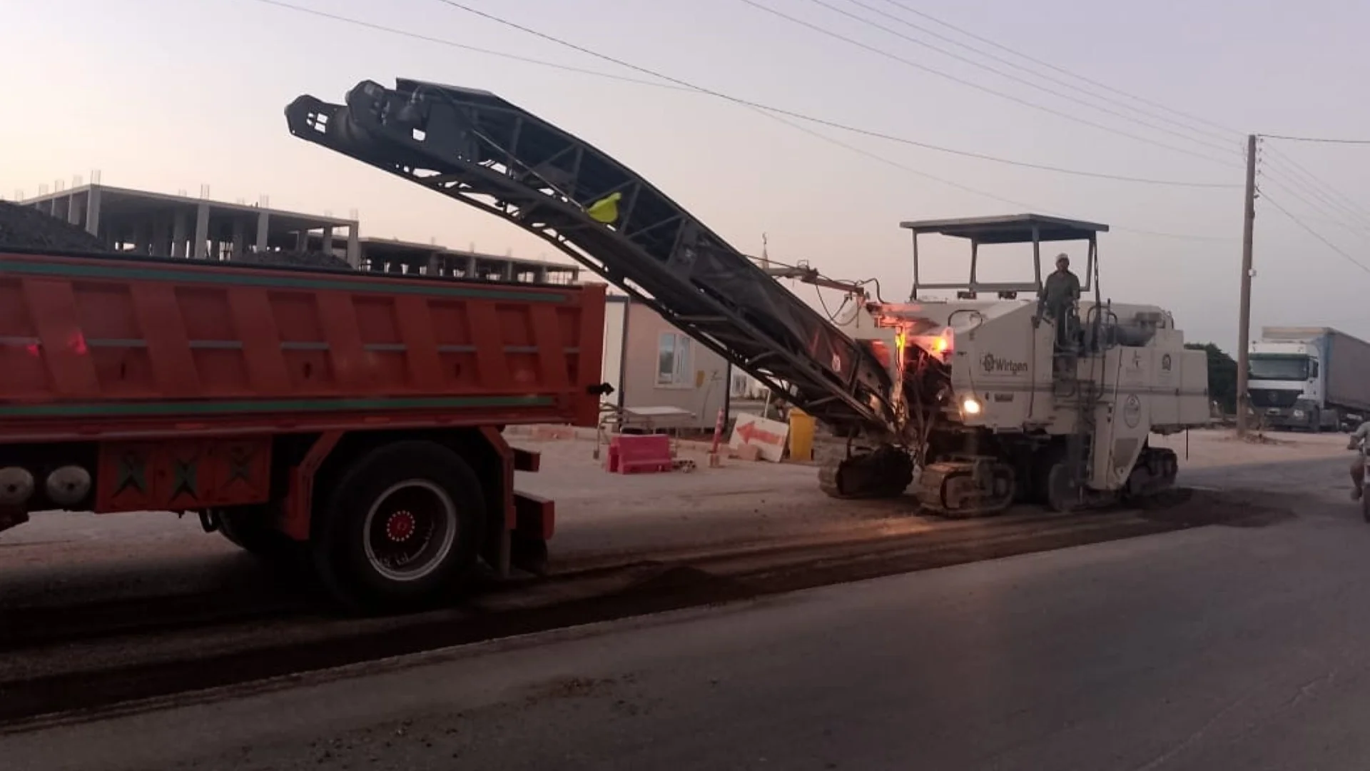 Paving the Main Road in Binnish