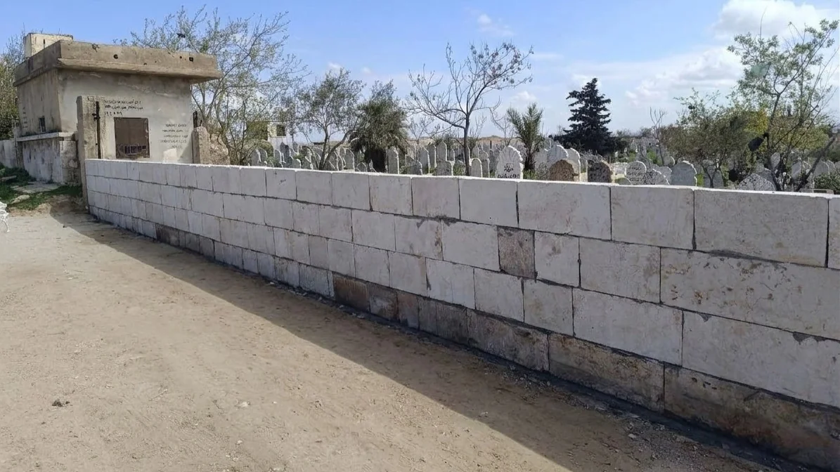 Idlib City Cemeteries Fencing