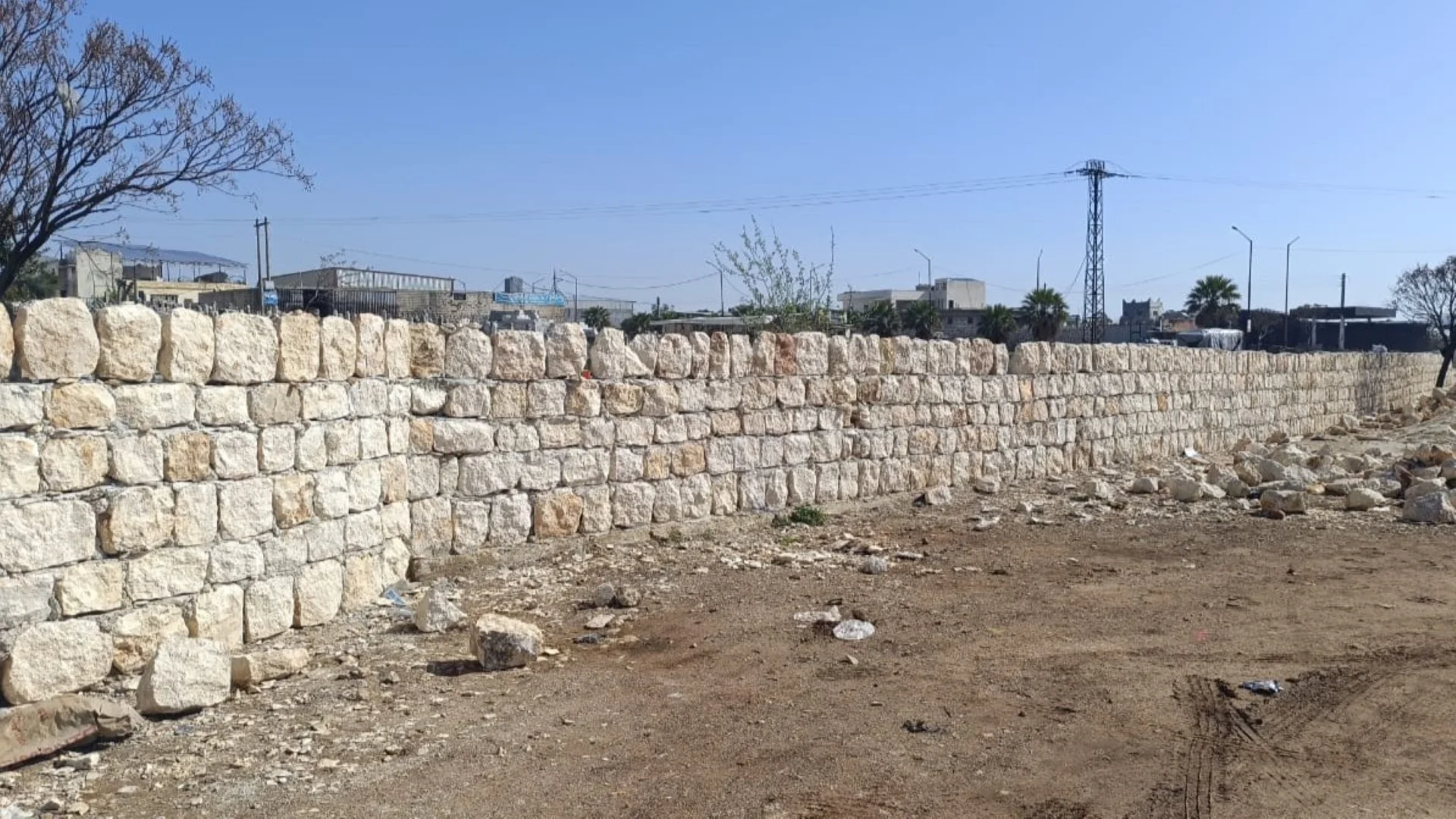 Idlib City Cemeteries Fencing