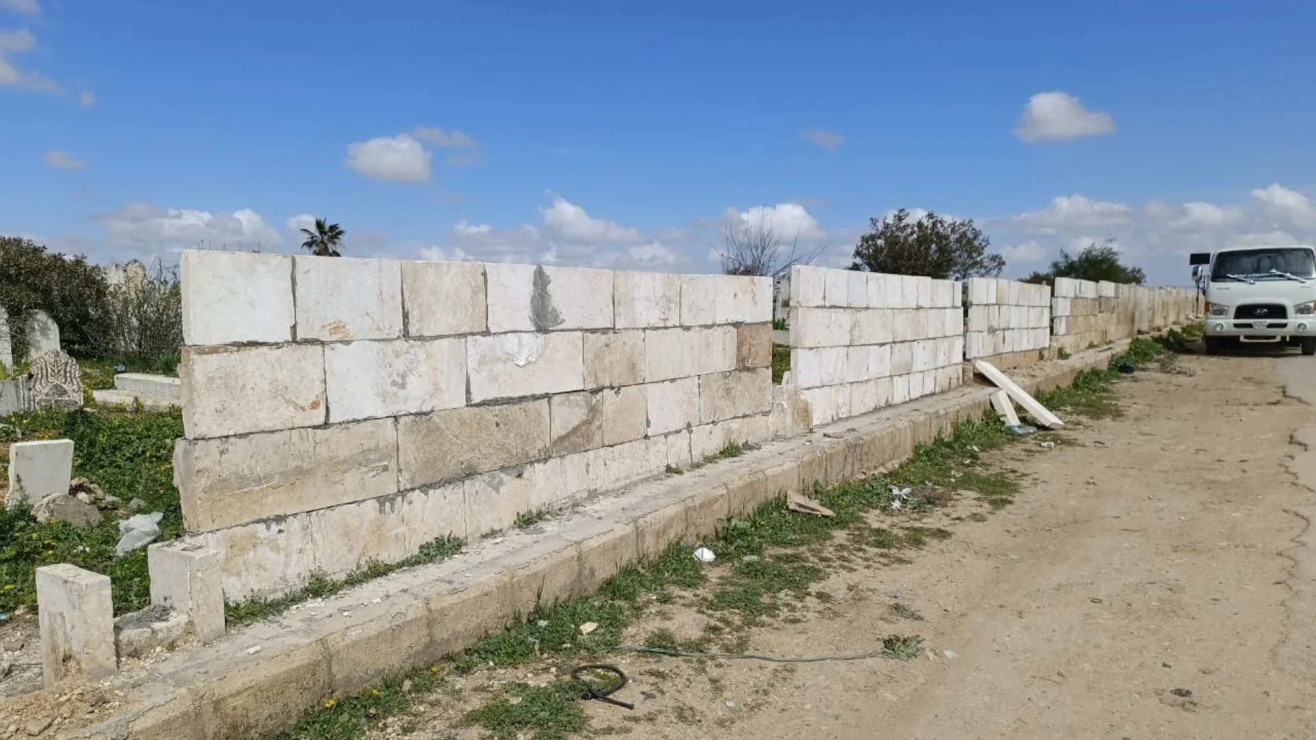Idlib City Cemeteries Fencing