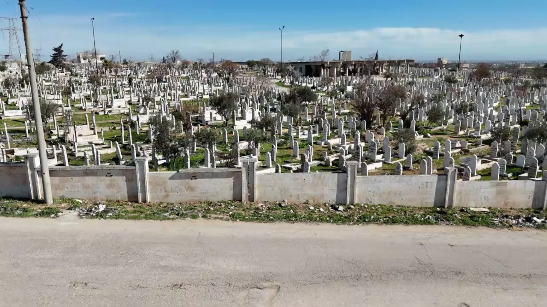 Idlib City Cemeteries Fencing