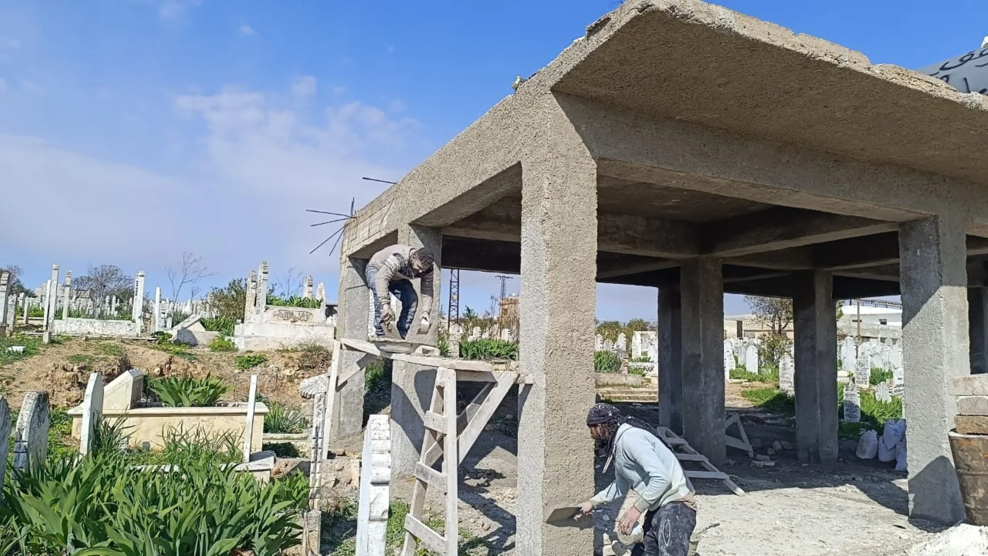 Idlib City Cemeteries Fencing