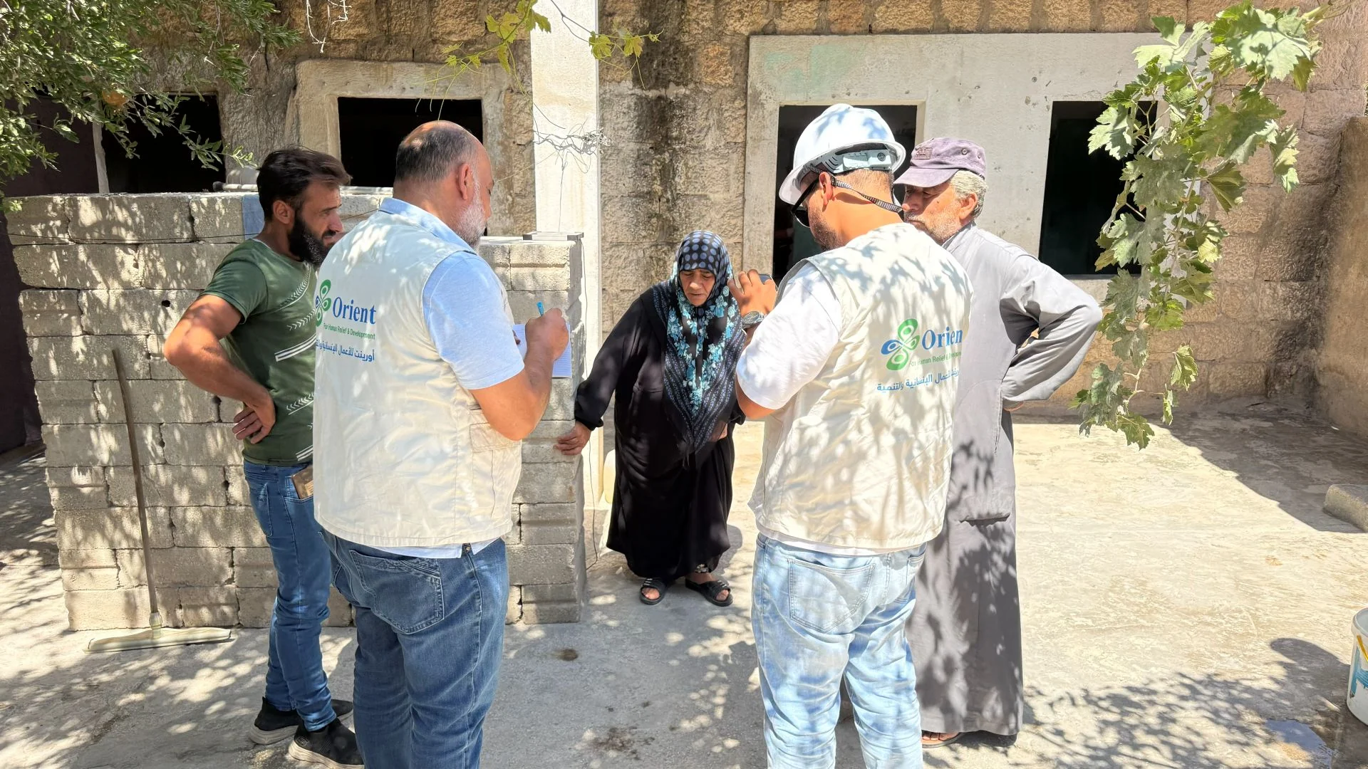 Rehabilitation of homes in rural Idlib