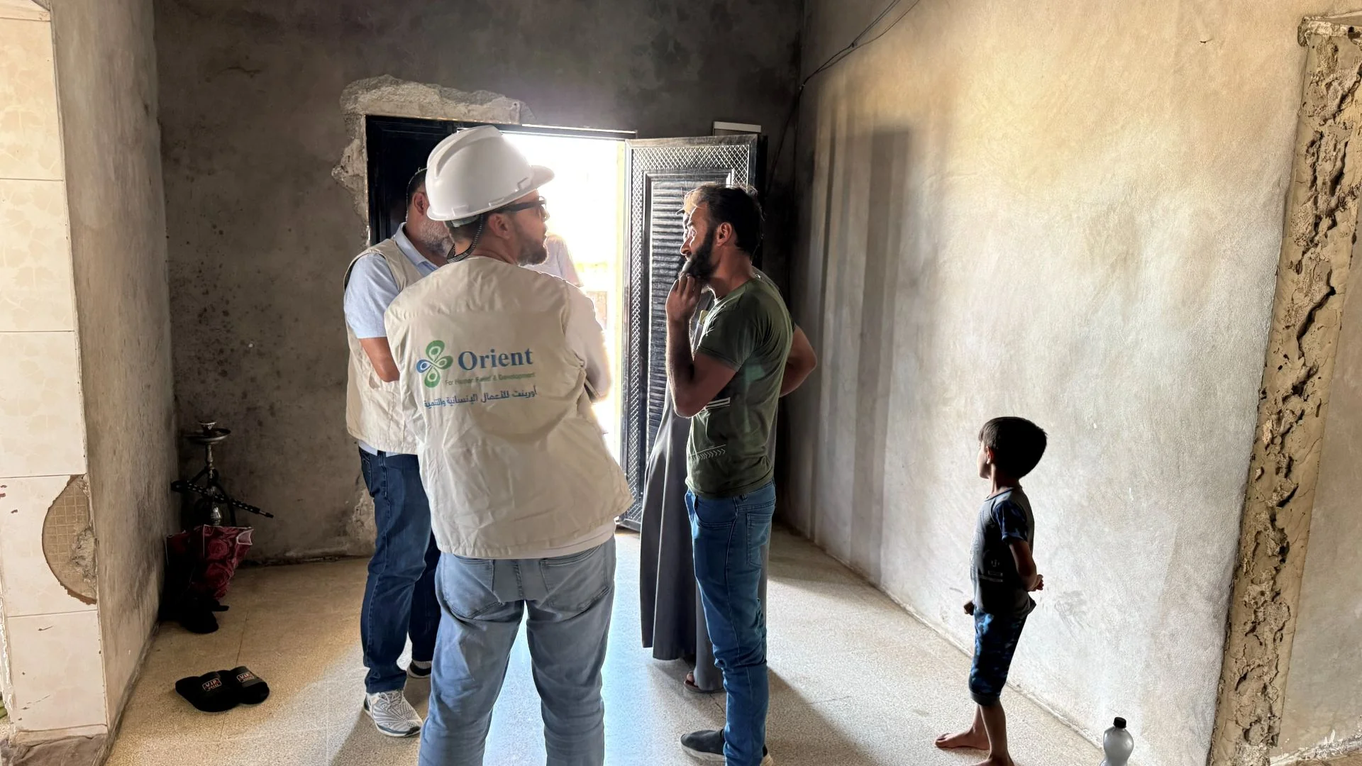 Rehabilitation of homes in rural Idlib