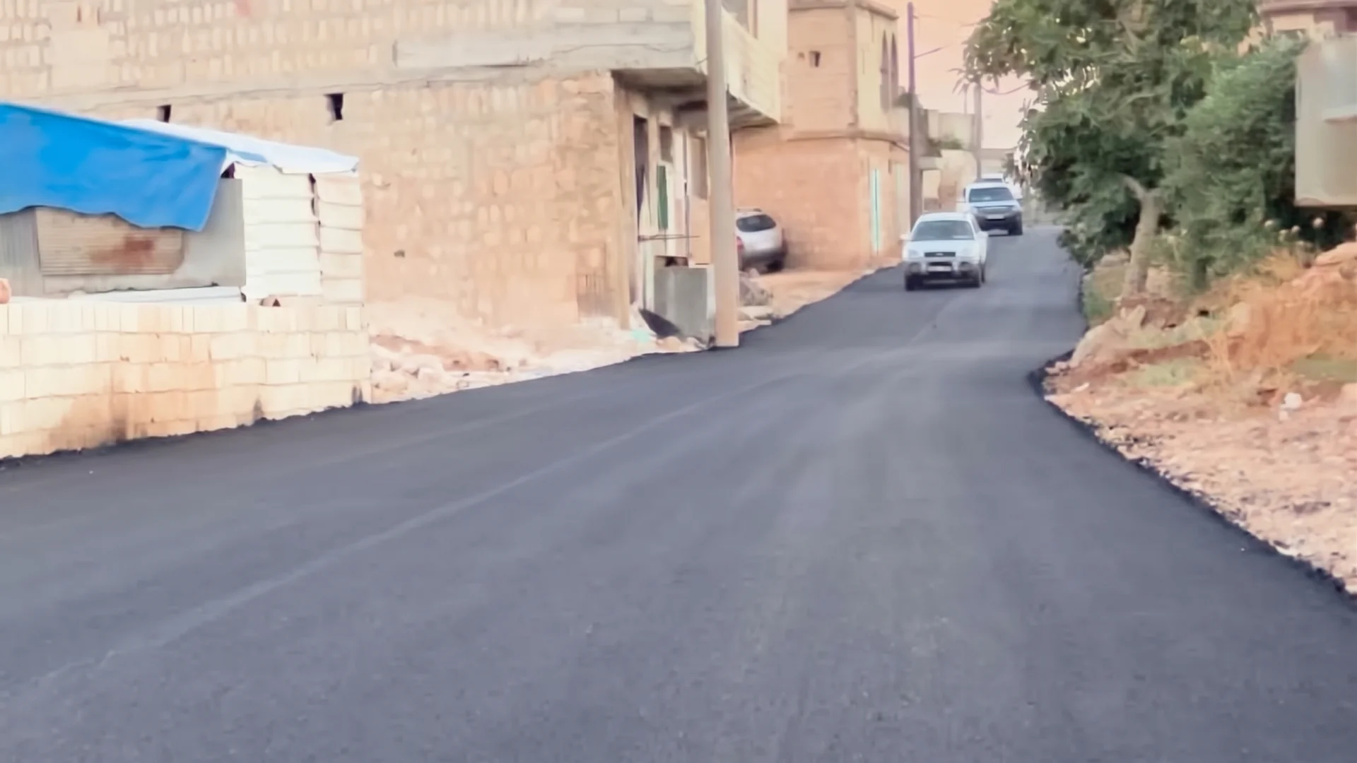 Paving Selected Roads in Taftanaz