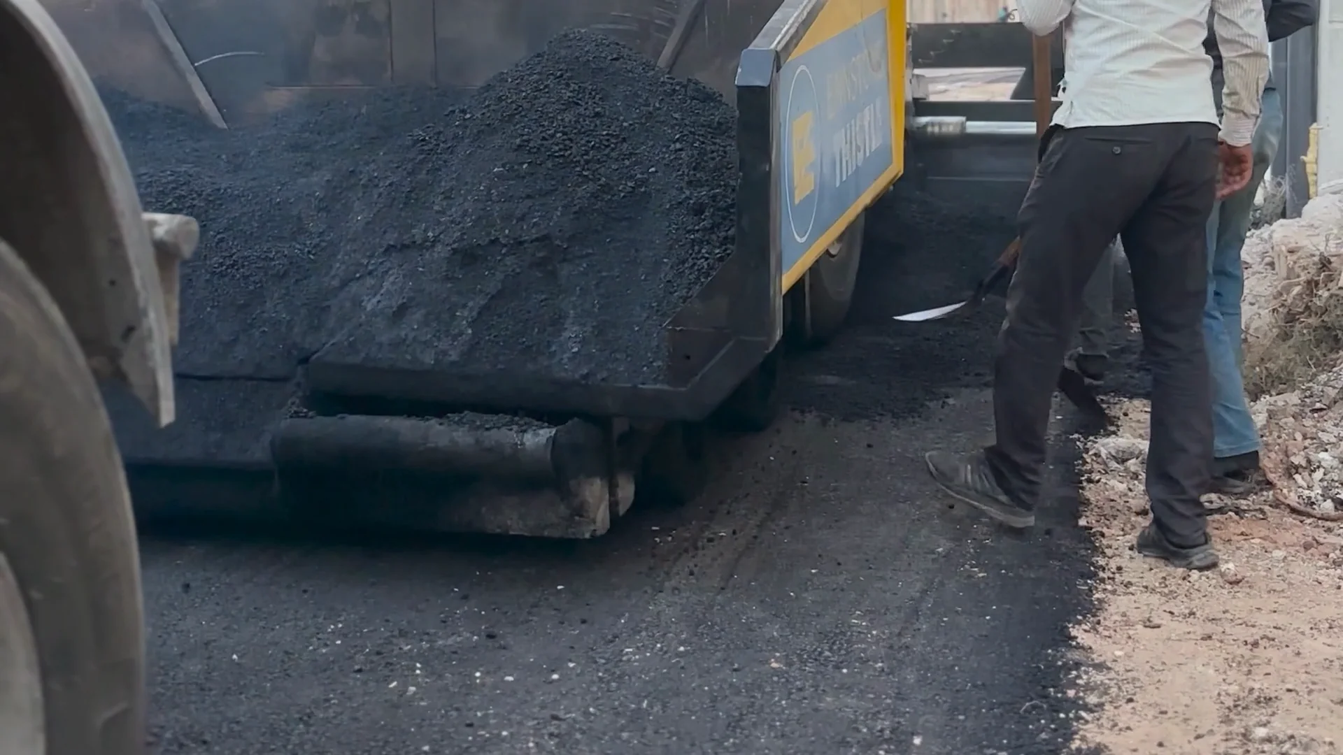 Paving Selected Roads in Taftanaz